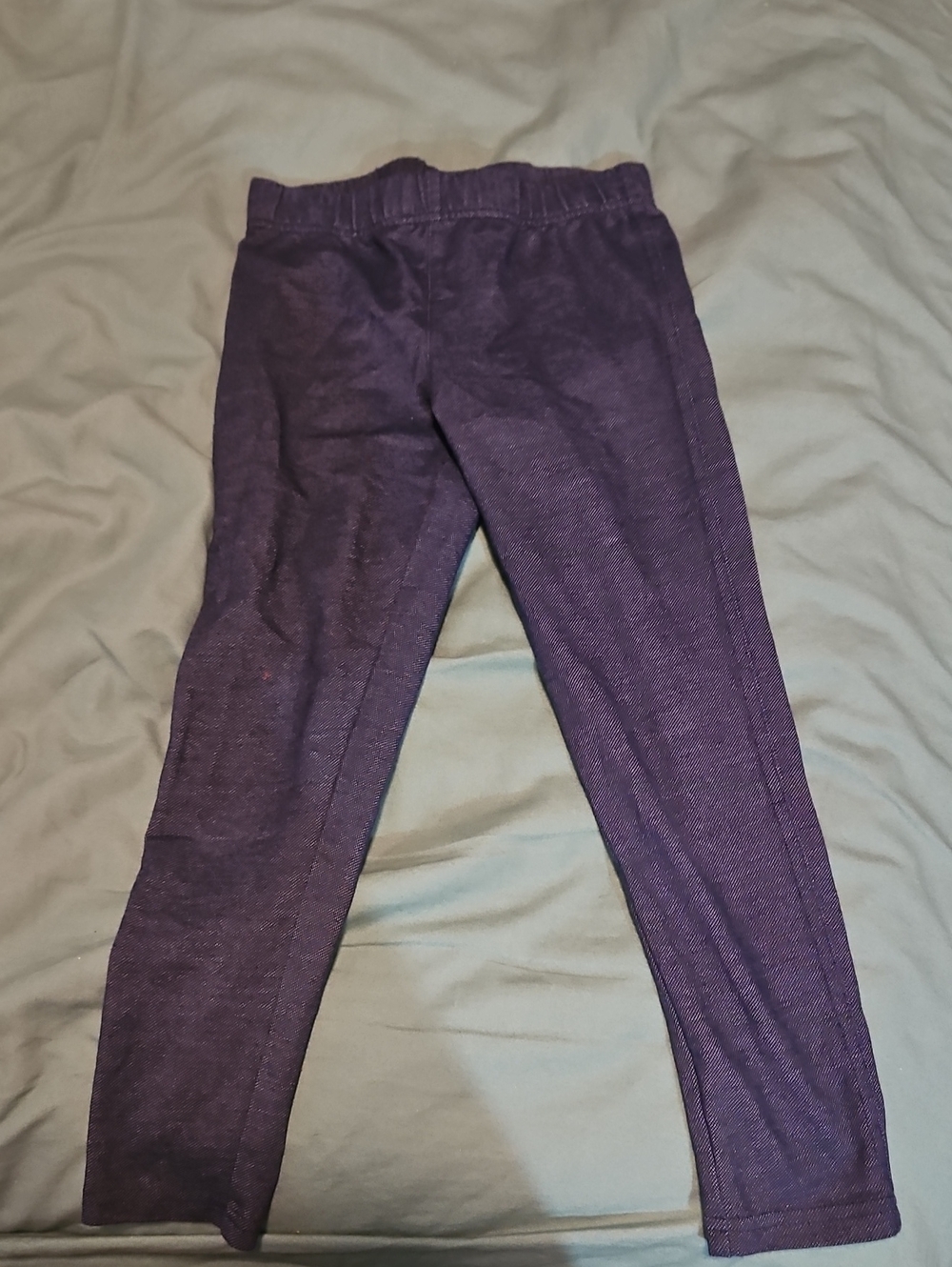 Carter's Kids Dark Faux Denim Leggings - Size 7
